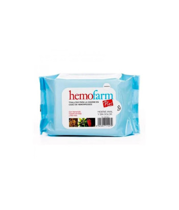 Lingettes Humides Hemofarm Plus 20 Enveloppes
