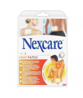 Parche Termico 5 Unidades Nexcare: Soulagez vos douleurs rapidement