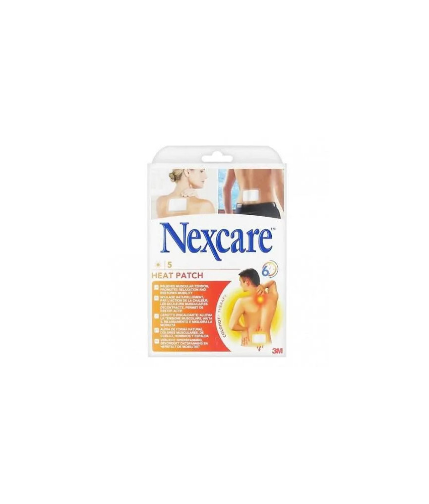 Parche Termico 5 Unidades Nexcare: Soulagez vos douleurs rapidement