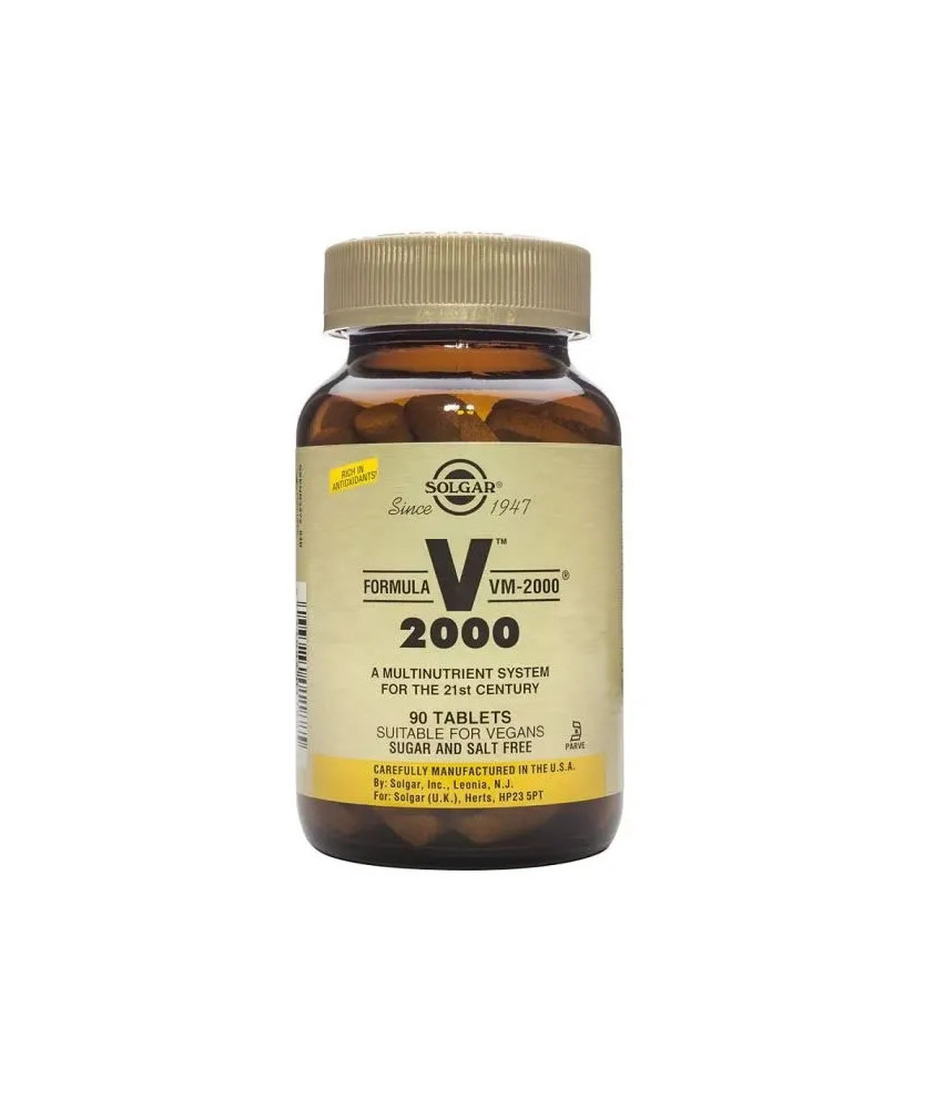 Solgar VM-2000 90 Comprimés: Le Complément Alimentaire Ultime