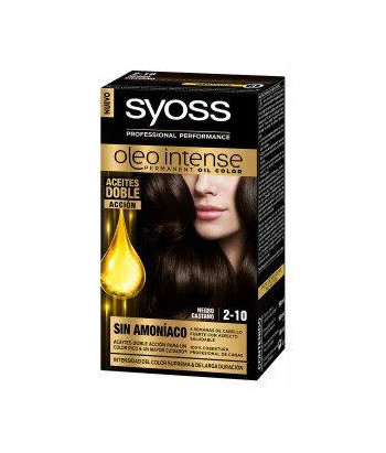 Syoss Olio Intense: Kit 5 Pièces Teinte Sans Ammoniaque 6,76 Cobrizo Ambar