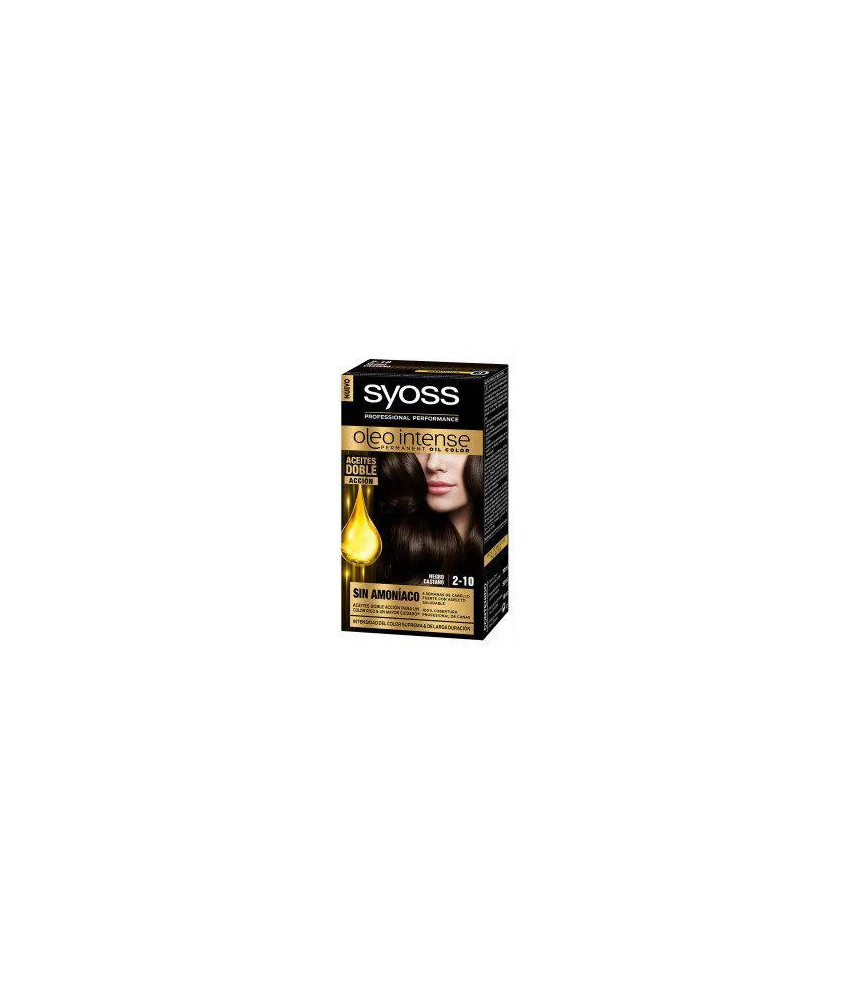 Syoss Olio Intense: Kit 5 Pièces Teinte Sans Ammoniaque 6,76 Cobrizo Ambar
