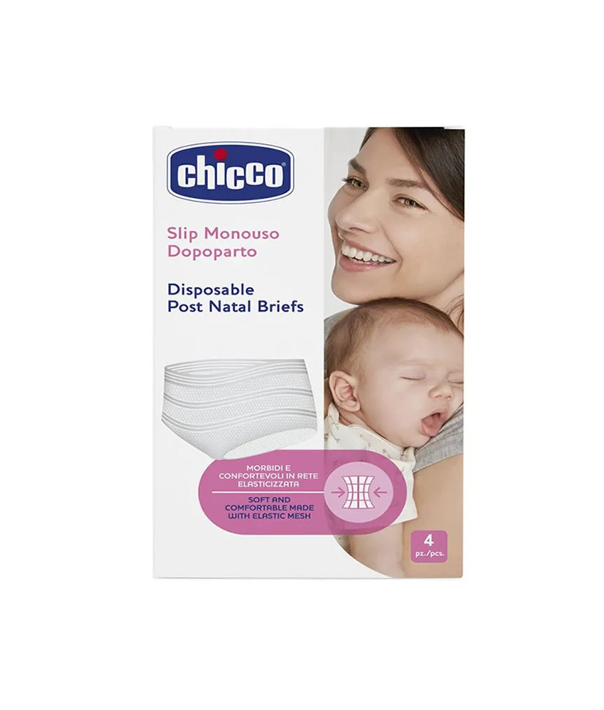 Culottes post-partum jetables Chicco Mammy - Lot de 4