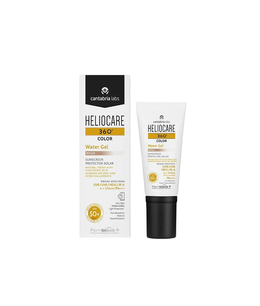 Protection solaire parfaite avec Heliocare Water 360º Beige SPF50+