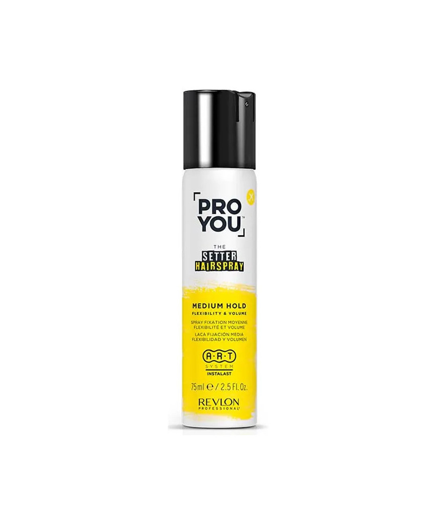 Revlon Proyou The Setter Hairspray Medium 75ml - Fixation parfaite