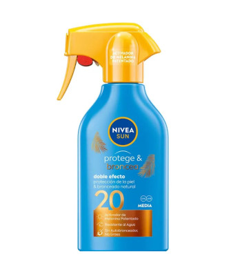 Activateur de Bronzage Nivea Spray Protecteur SPF20 270ml
