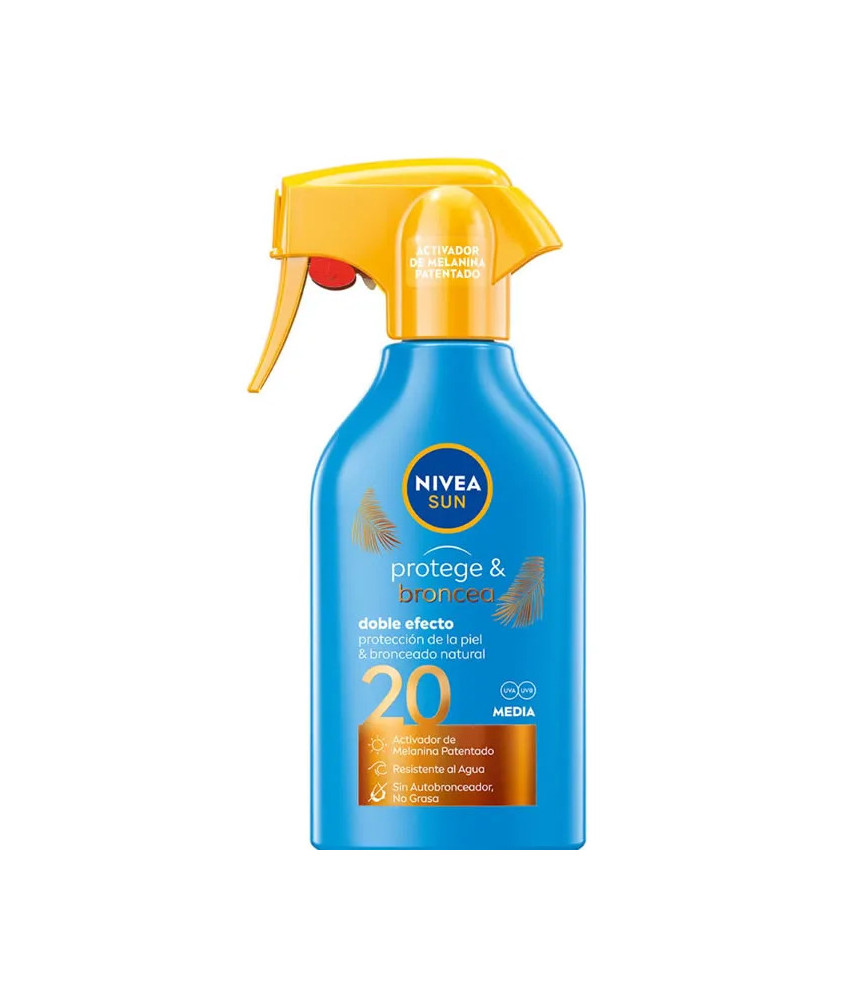 Activateur de Bronzage Nivea Spray Protecteur SPF20 270ml