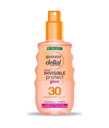 Protection solaire invisible et éclatante SPF30 150ml - Garnier Delial