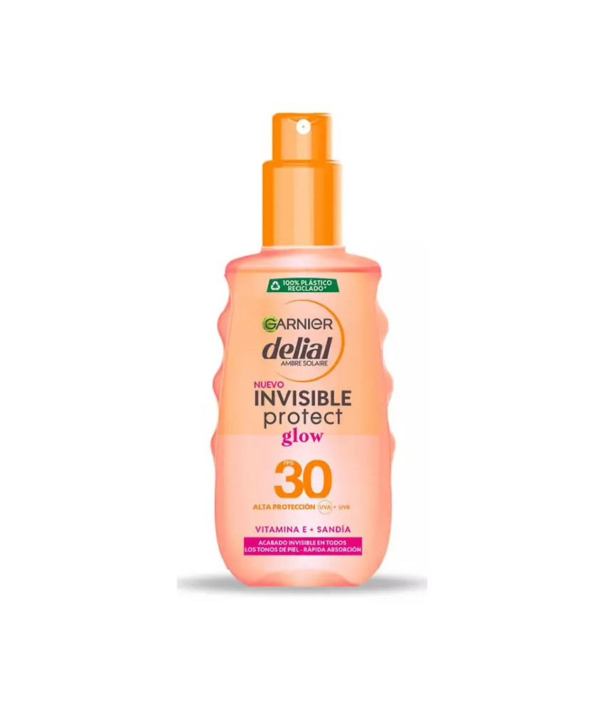 Protection solaire invisible et éclatante SPF30 150ml - Garnier Delial
