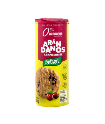 Délicieux biscuits digestifs aux myrtilles Santiveri 190g