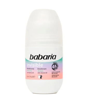 Déodorant Roll-On Invisible Babaria 50ml