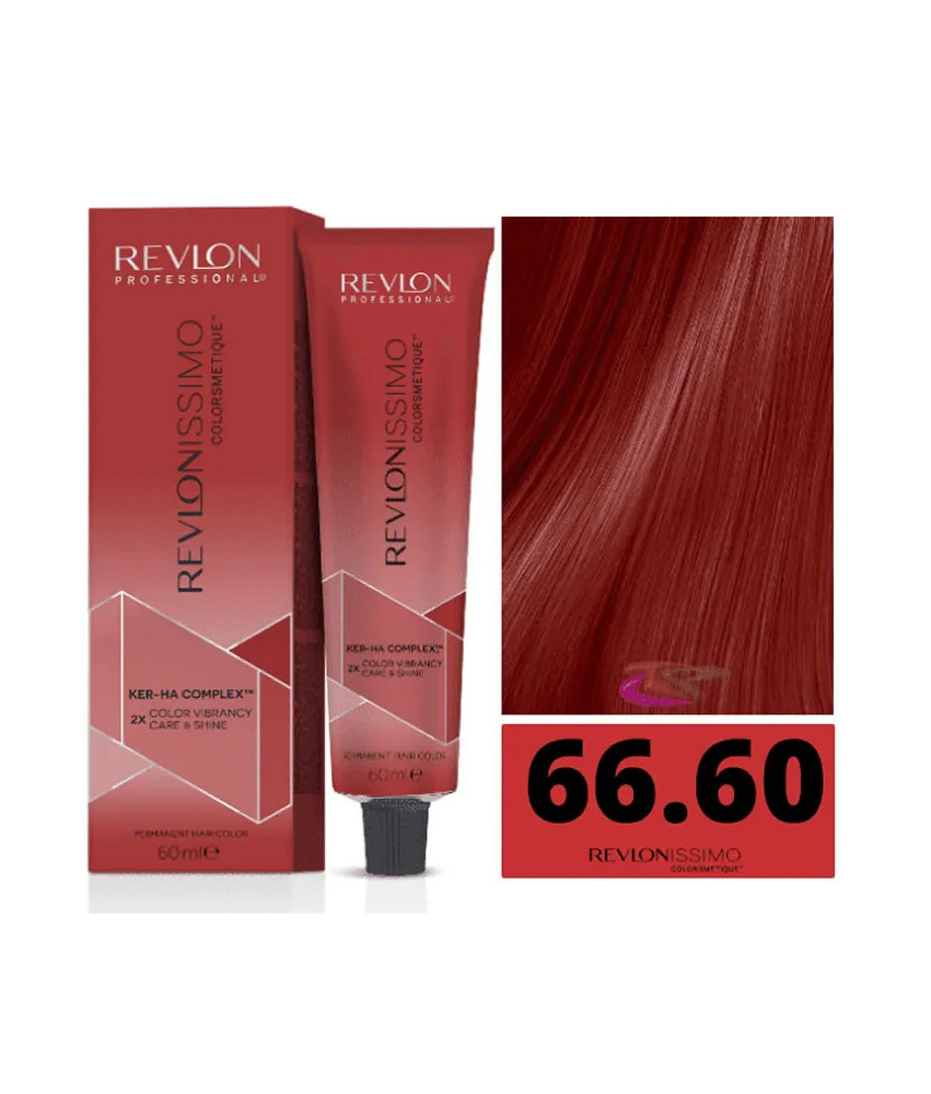 Coloration Revlon Revlonissimo Colorsmetique 66,60 Rouge Profond 60ml