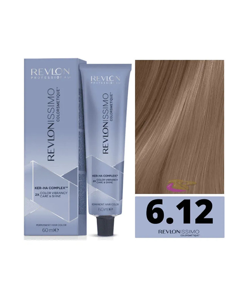 Revlon Colorsmetique 6,12 Dark Blonde Iris Ash - 60ml