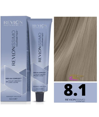 Revlonissimo Colorsmetique 8,1 Blond Cendré Clair 60ml