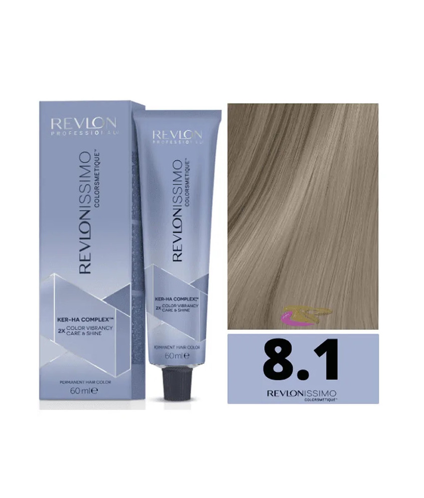 Revlonissimo Colorsmetique 8,1 Blond Cendré Clair 60ml