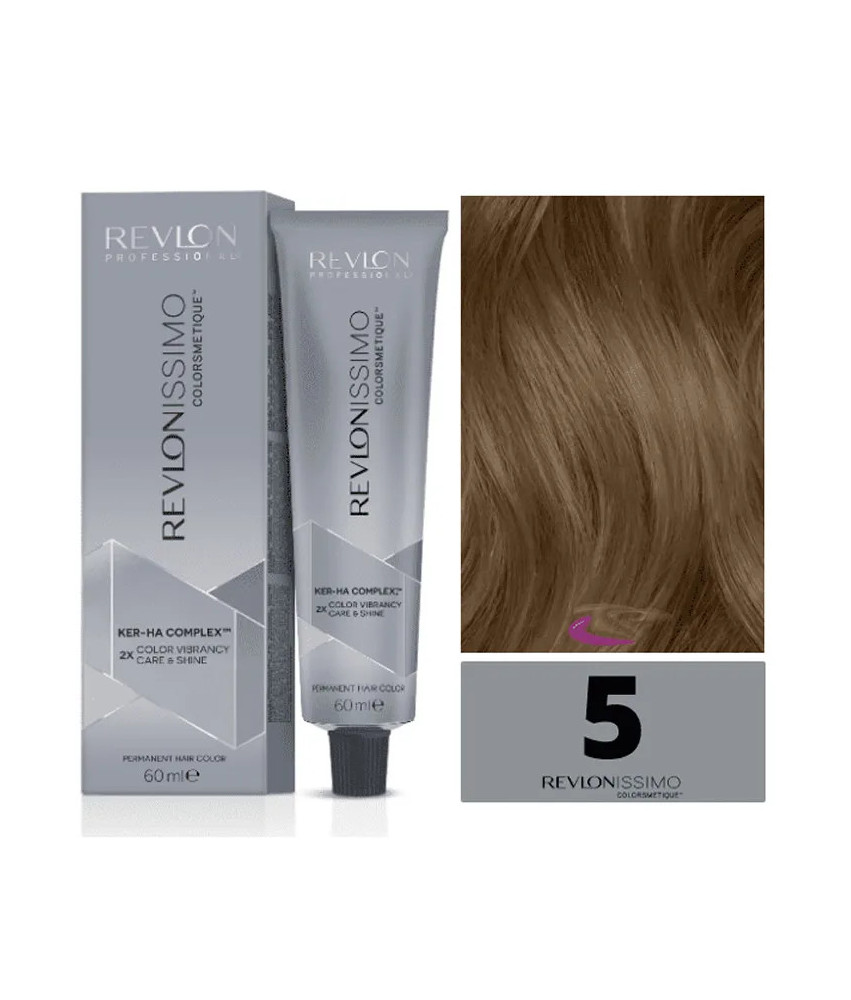 Revlon Revlonissimo Colorsmetique 5 Light Brown 60ml - Couleur et brillance exceptionnelles