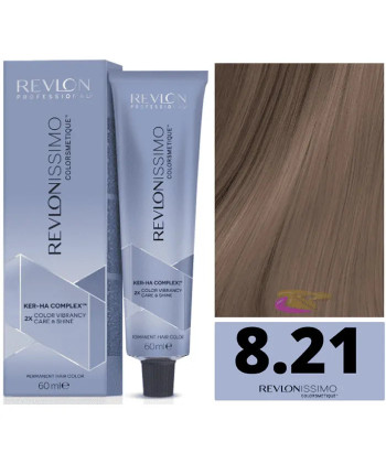 Revlon Revlonissimo Colorsmetique 8,21 Blond Iris Cendré Léger 60ml