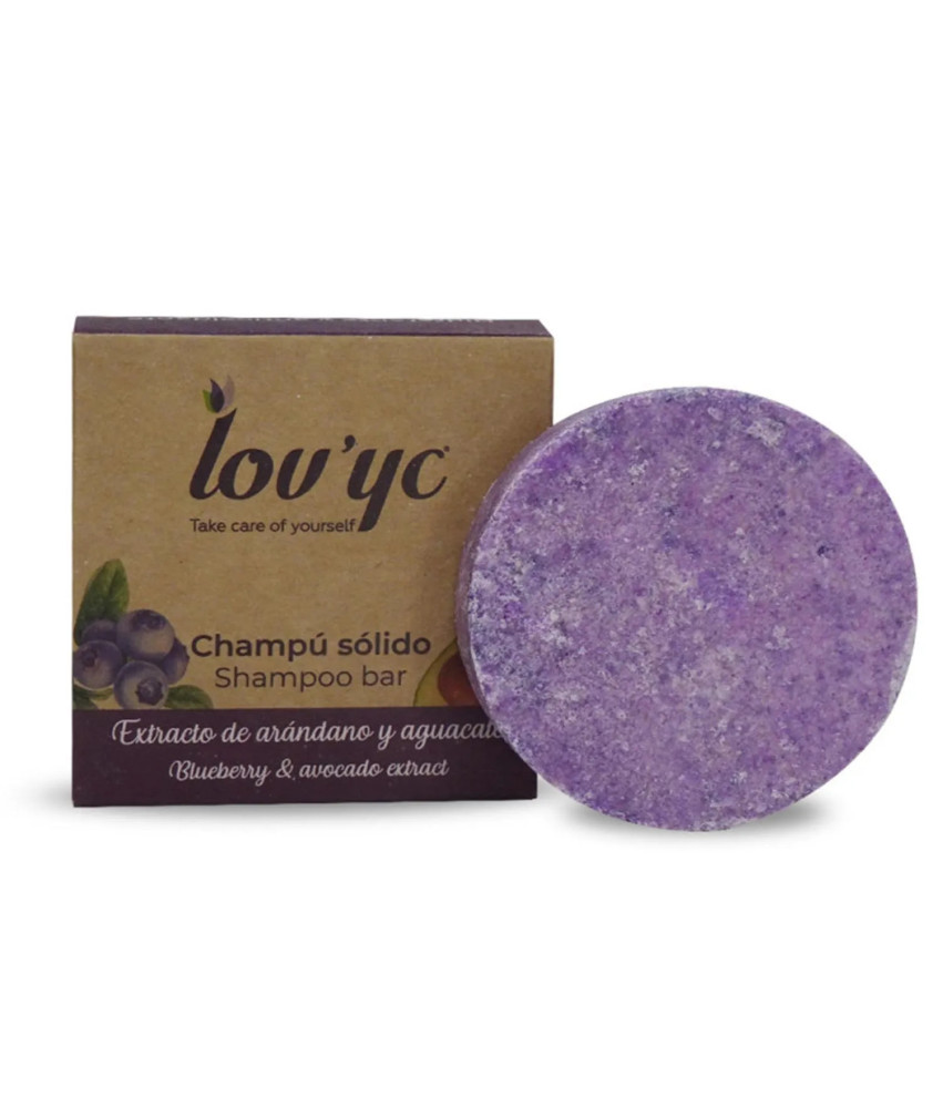 Shampooing Solide Elie Saab Lovyc Arandanos & Aguacate 50g