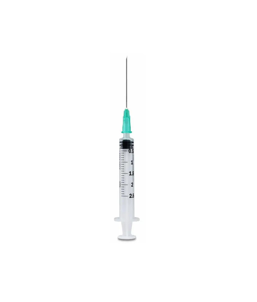 Seringue Pic 2,5ml 0,8X40mm: Précision et Fiabilité