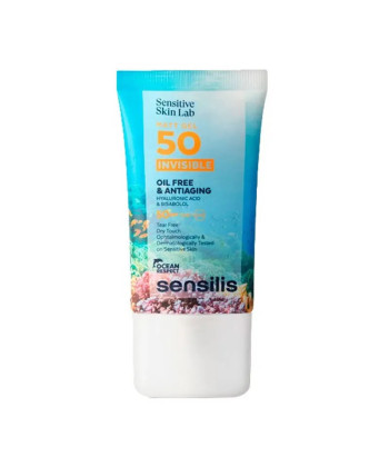 Protection solaire invisible: Gel Mat Spf50 Sensilis 40ml