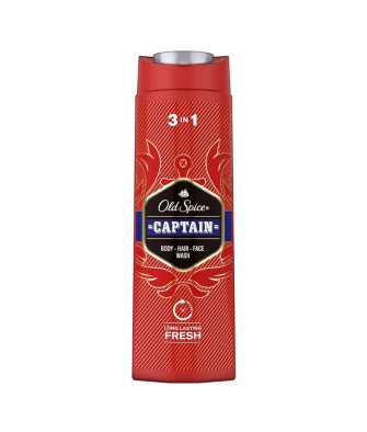 Gel douche 3en1 Old Spice Captain 400 ml