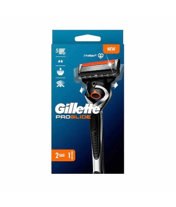 Gillette Proglide Flexball + 2 Recharges