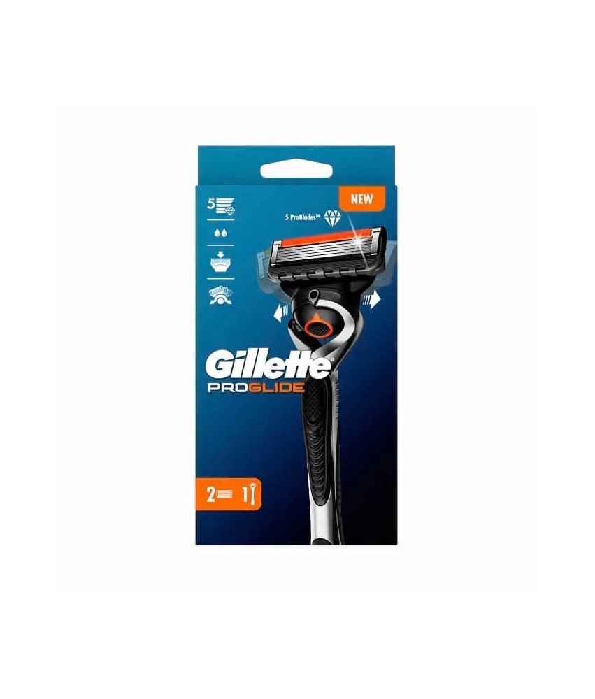 Gillette Proglide Flexball + 2 Recharges
