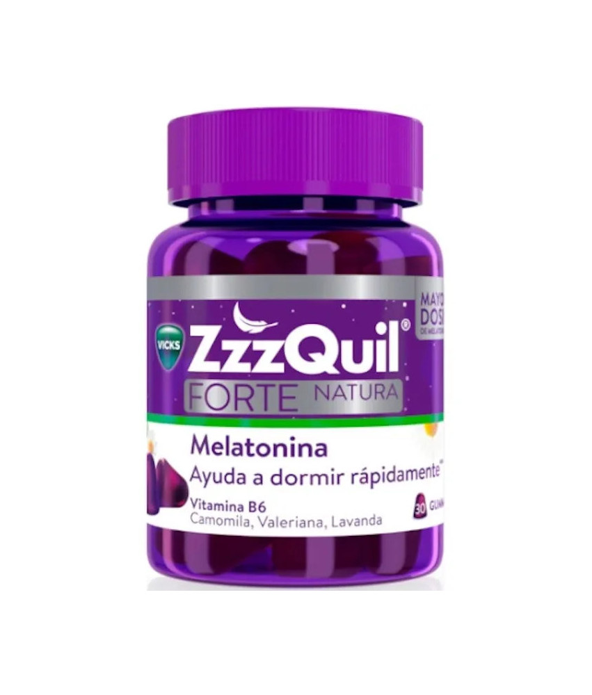 Vicks Zzzquil Forte Nature Mélatonine - 30 comprimés