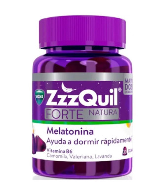 Vicks Zzzquil Forte Nature Mélatonine - 30 comprimés