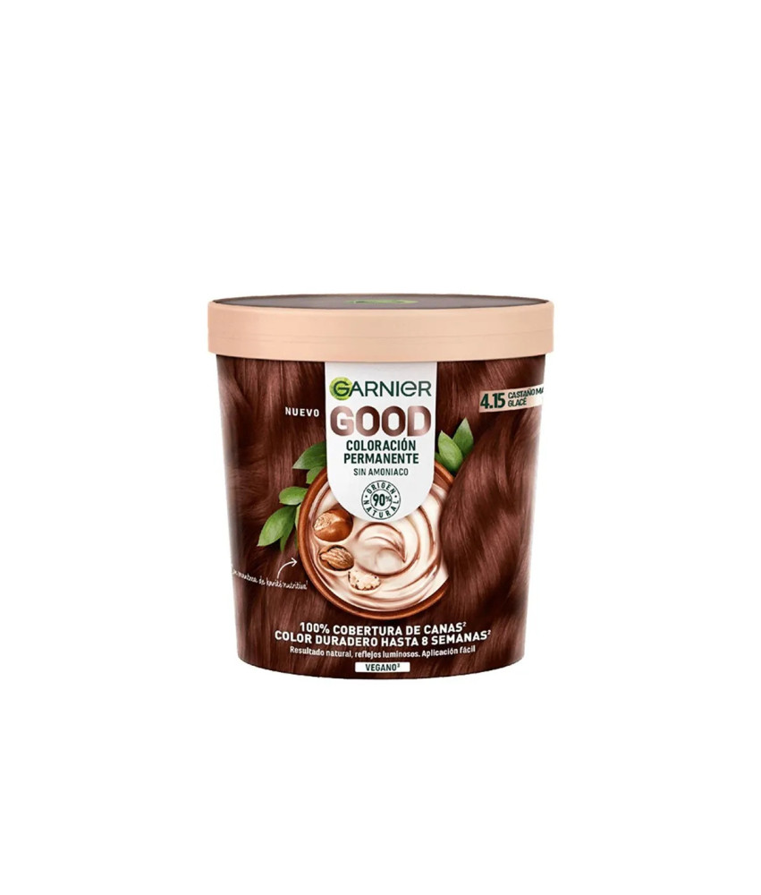 GARNIER: Coloration Permanente 4,15 Castaño Glacé 🔥
