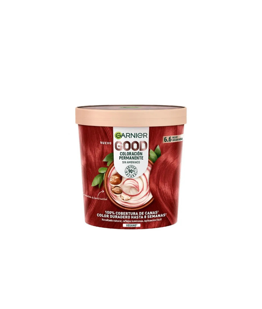 Coloration Permanente 6,6 Rojo Granada - Garnier Good Color