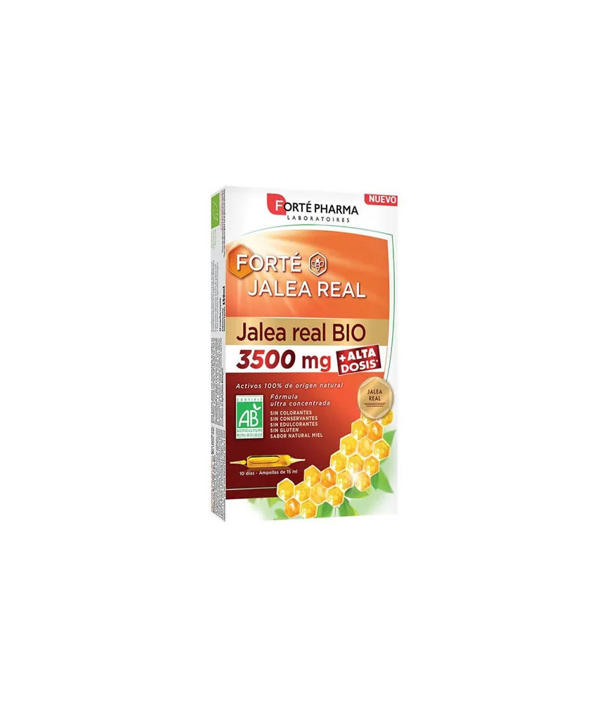Renforcez votre santé avec Gelée Royale Forte BIO 3500mg