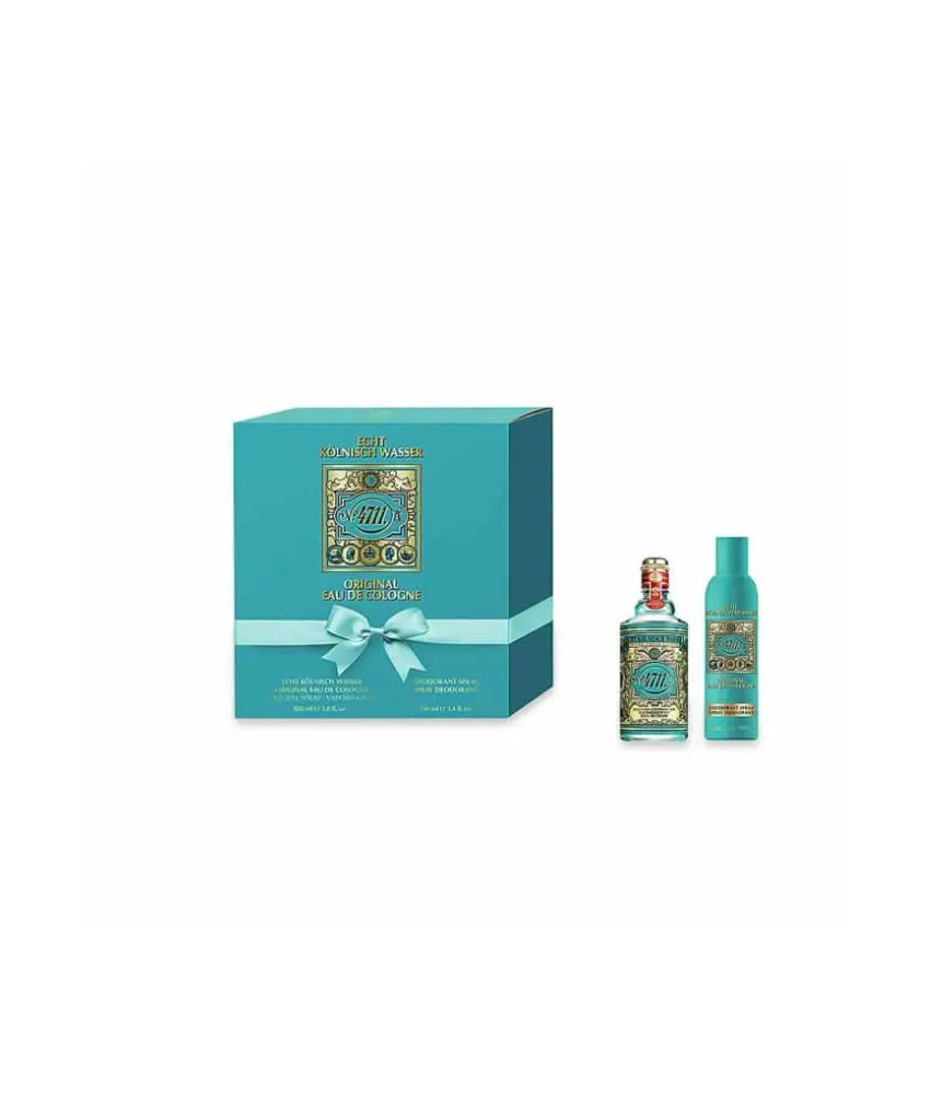 Coffret 2 Produits 4711 Original Eau De Cologne Vaporisateur 100ml