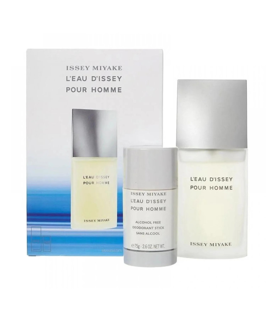 Issey Miyake L'eau D'issey Eau De Toilette Pour Homme 75ml + Stick 75g