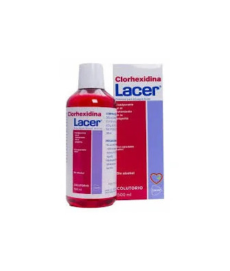Bain De Bouche Lacer Chlorhexidine 500ml