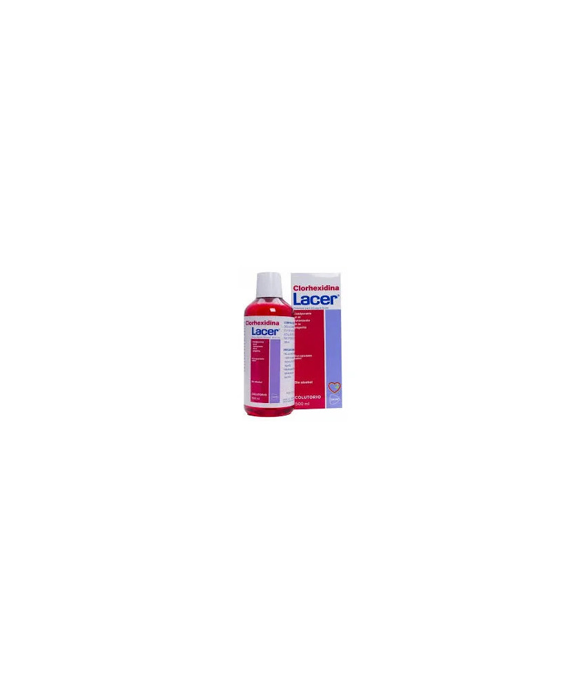 Bain De Bouche Lacer Chlorhexidine 500ml