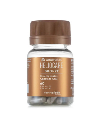 Heliocare Bronze 60 capsules: Bronzage naturel et protection solaire