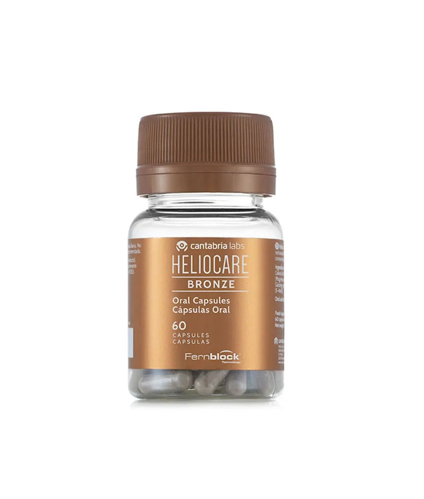 Heliocare Bronze 60 capsules: Bronzage naturel et protection solaire