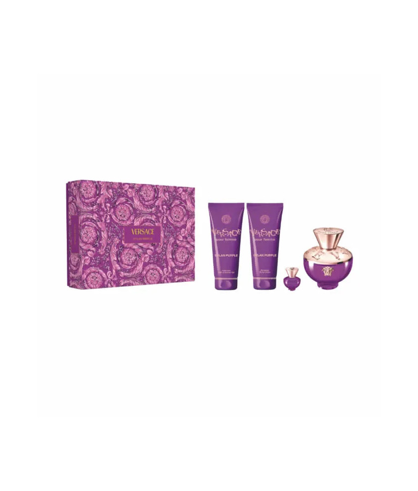 Coffret Versace Dylan Purple 4 Produits 100ml
