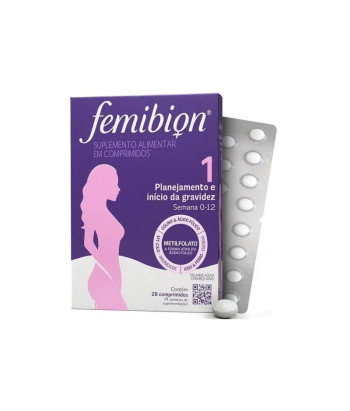Femibion 1: 28 comprimés pour une grossesse équilibrée