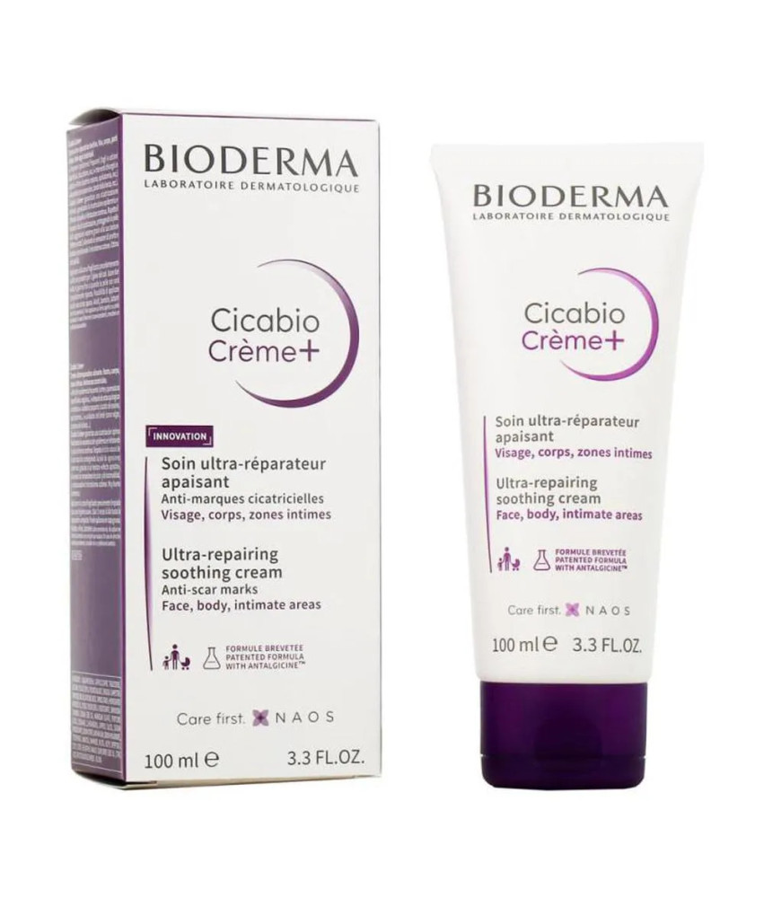 Crème Réparatrice Hydratante Bioderma Cicabio 100ml