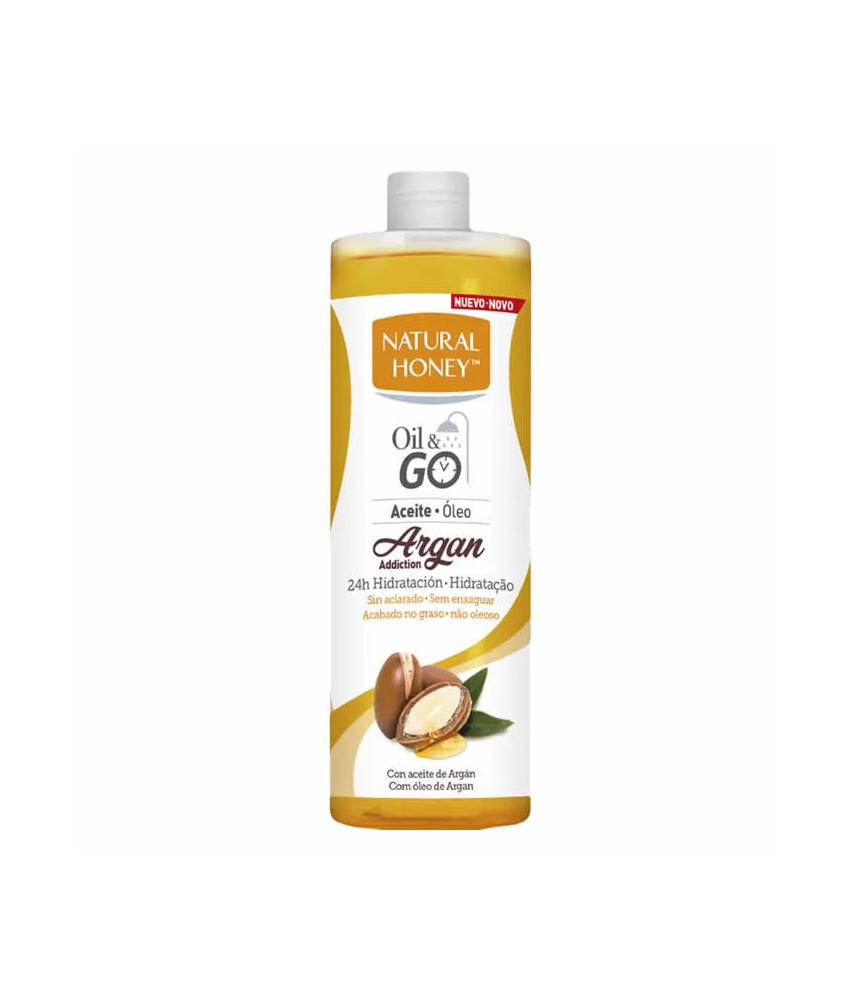 Huile de Corps Naturelle Élixir De Argan & Go 250ml