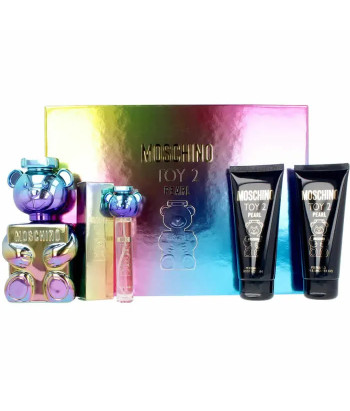 Coffret Moschino Toy 2 Pearl Eau De Parfum 100ml - Pack 4 Produits