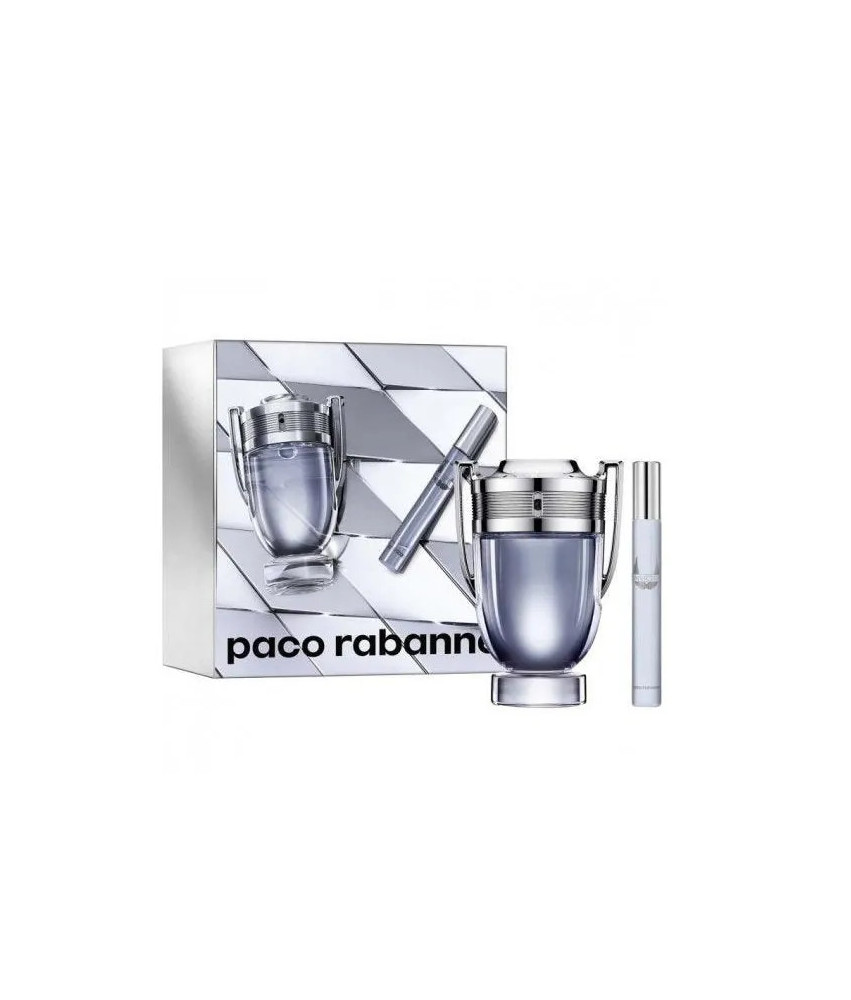Coffret Invictus 100ml: Parfum et Gel Douche - Paco Rabanne