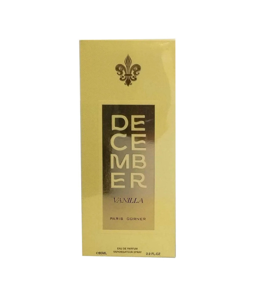 Parfum Paris Corner Décembre Vanille 85ml Spray