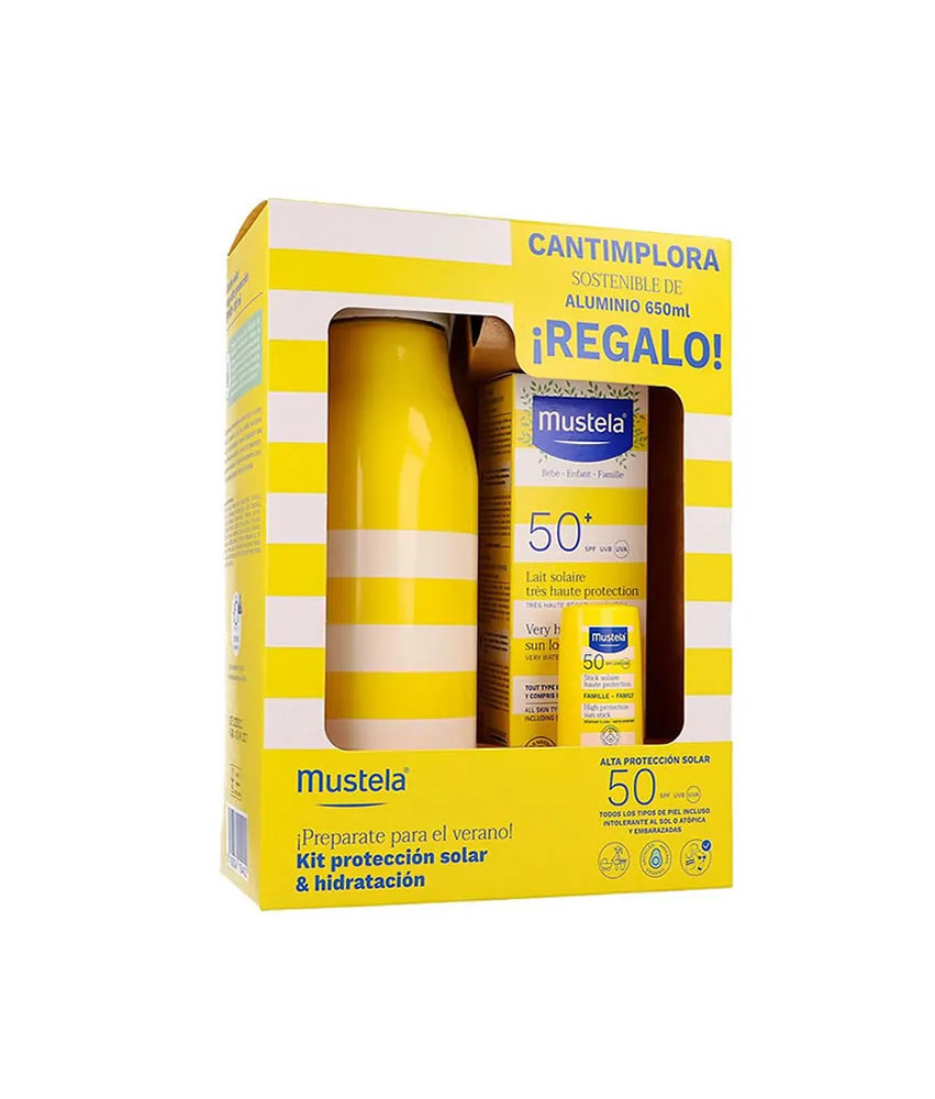 Coffret 3 Mustela: Protection Solaire SPF50+