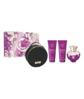 Ensemble Versace Dylan Purple Eau de Parfum Spray 100ml - 4 Pièces