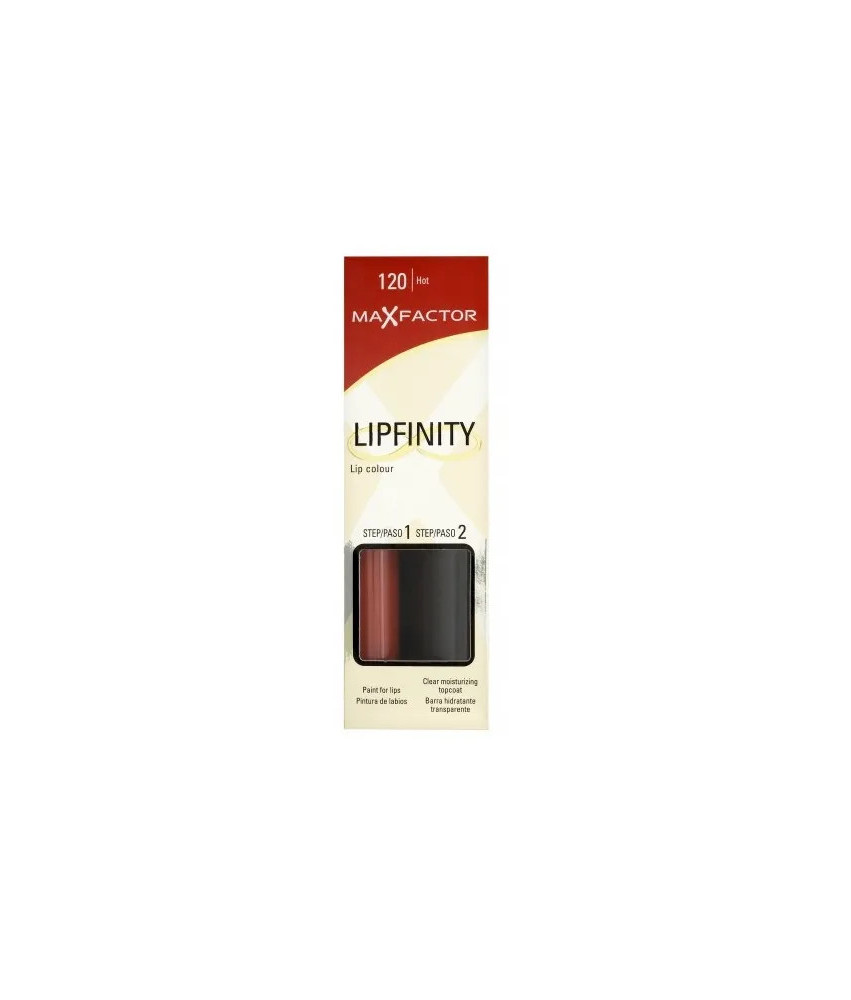 Max Factor Lipfinity Lip Colour 120 Hot - Le Rouge à Lèvres Infaillible!