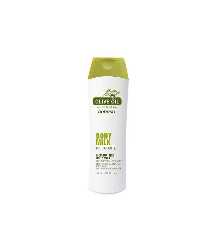 Lait Corps Hydratant à l'Huile d'Olive 400ml - Babaria