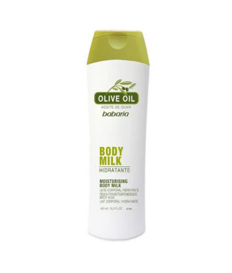 Lait Corps Hydratant à l'Huile d'Olive 400ml - Babaria
